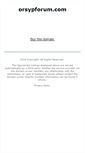 Mobile Screenshot of orsypforum.com